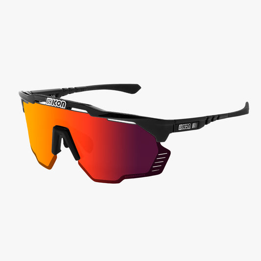 Lunettes SCICON AEROSHADE KUNKEN Noir Multimirror Rouge