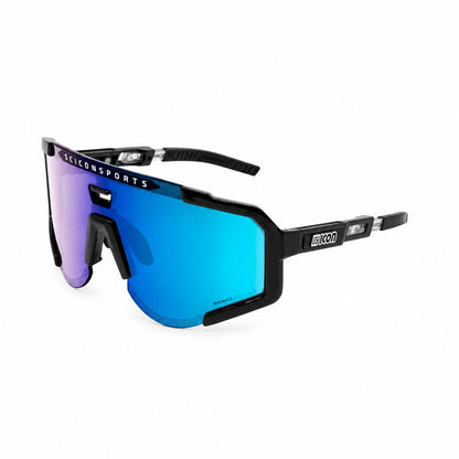 Lunettes SCICON AEROSCOPE Noir Multimirror Bleu