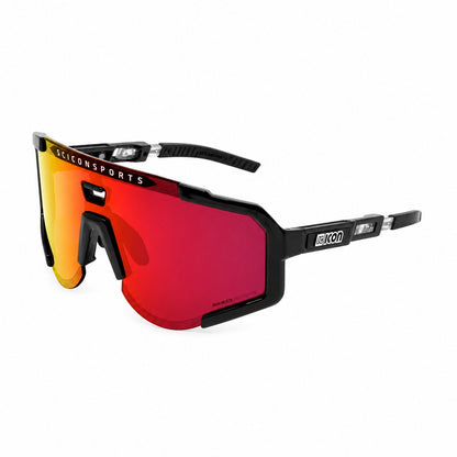 Lunettes SCICON AEROSCOPE Noir Multimirror Rouge