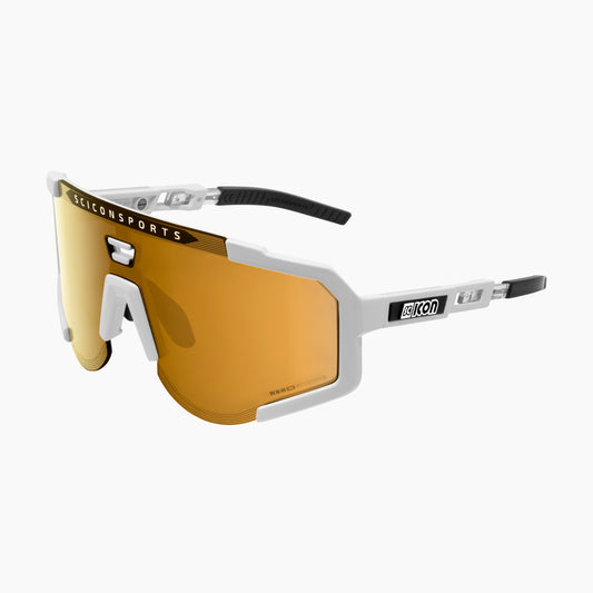Lunettes SCICON AEROSCOPE Blanc Multimirror Bronze