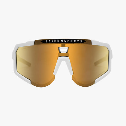 Lunettes SCICON AEROSCOPE Blanc Multimirror Bronze