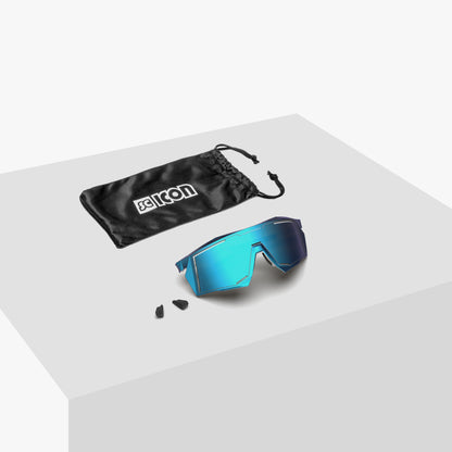 Lunettes SCICON AEROSTORM Multimirror Bleu