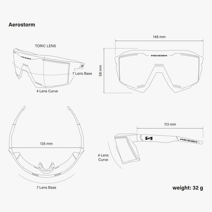 Lunettes SCICON AEROSTORM Multimirror Purple