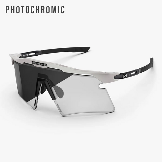 SCICON AEROSHADE 2.0 TITANIUM White Metal Brýle Grey Photochromic Lens