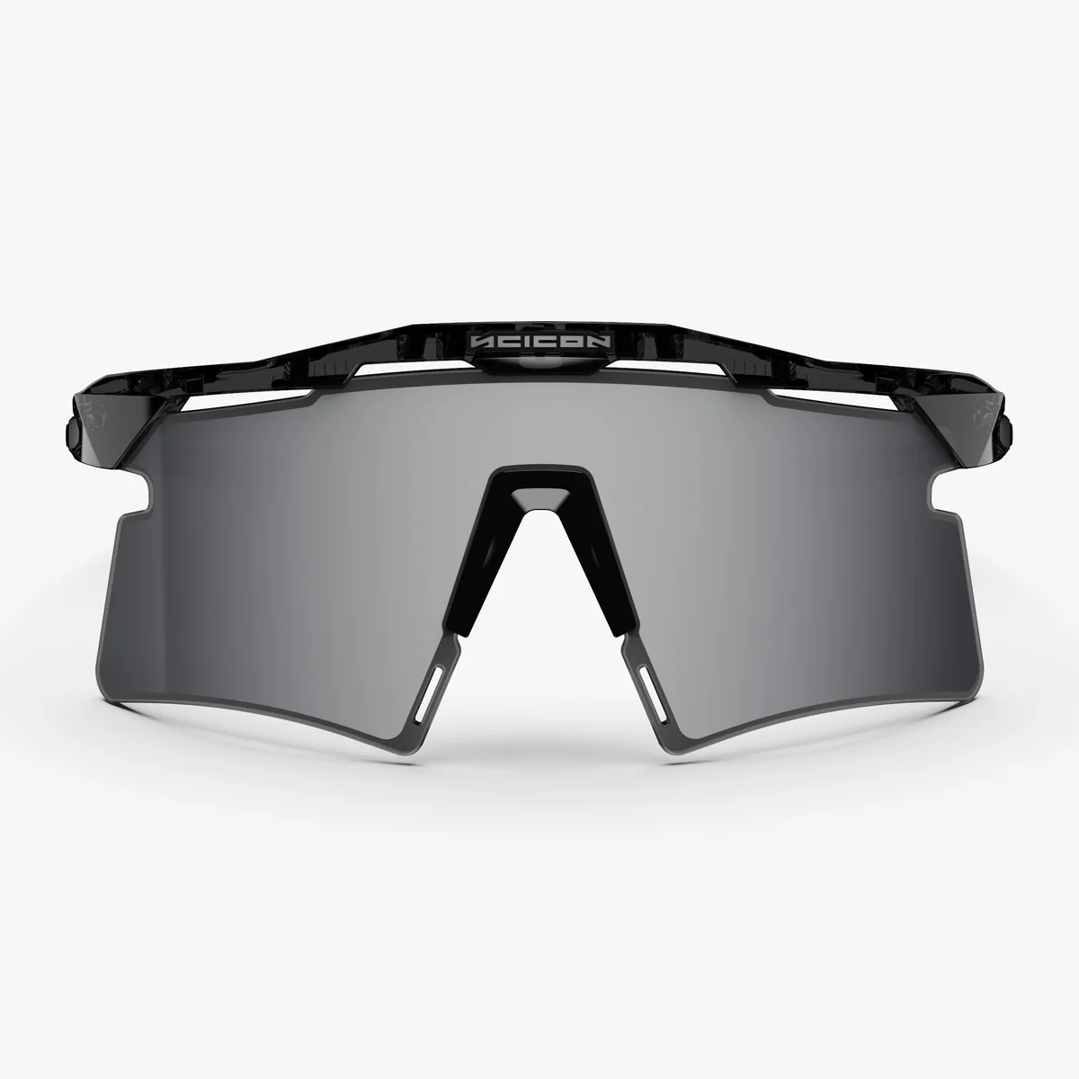 SCICON AEROSHADE 2.0 TITANIUM Brýle Black Crystal Gloss Multimirror Silver + Pink Lens