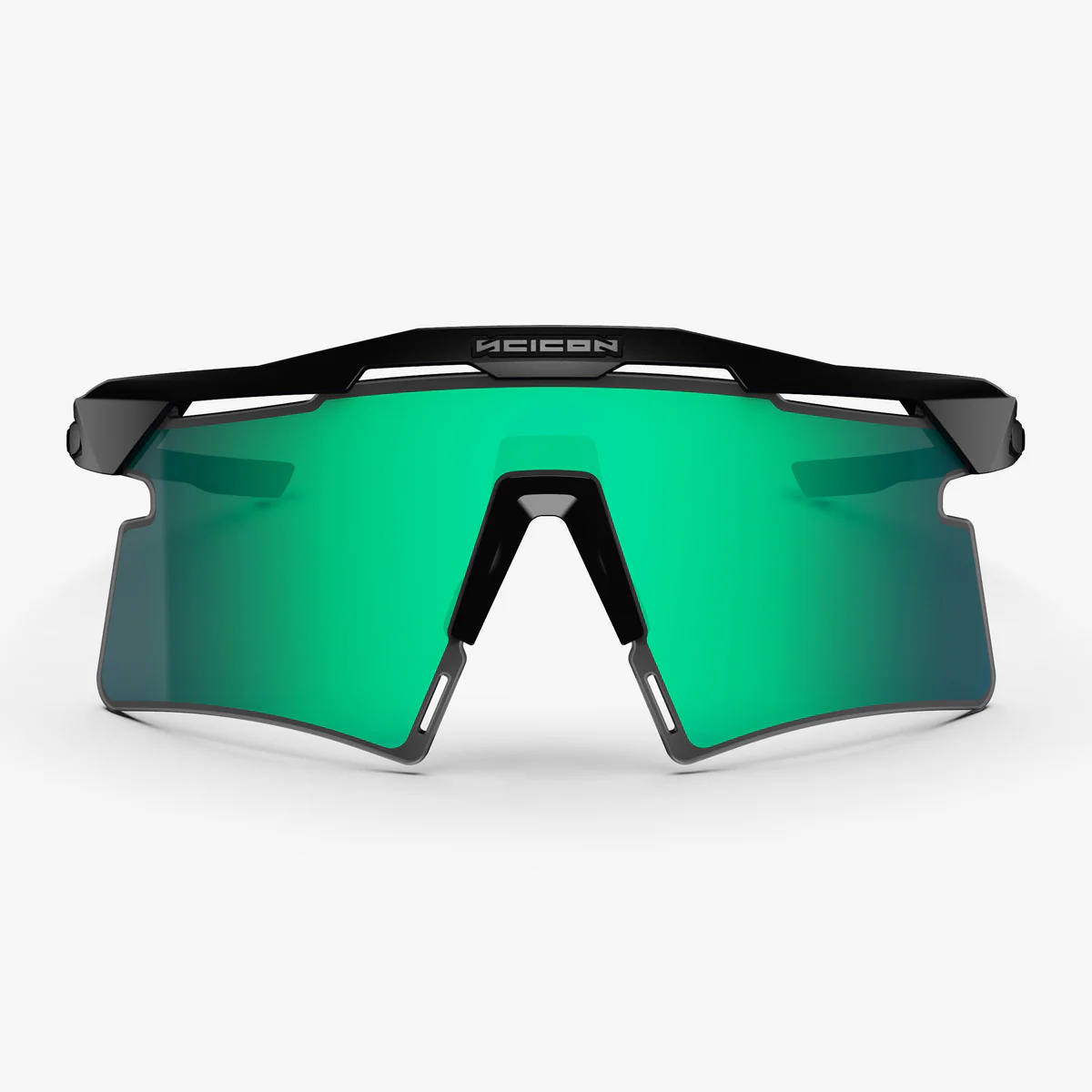 SCICON AEROSHADE 2.0 TITANIUM Glasögon Svart Matt Multimirror Lins Blå Grön + Rosa