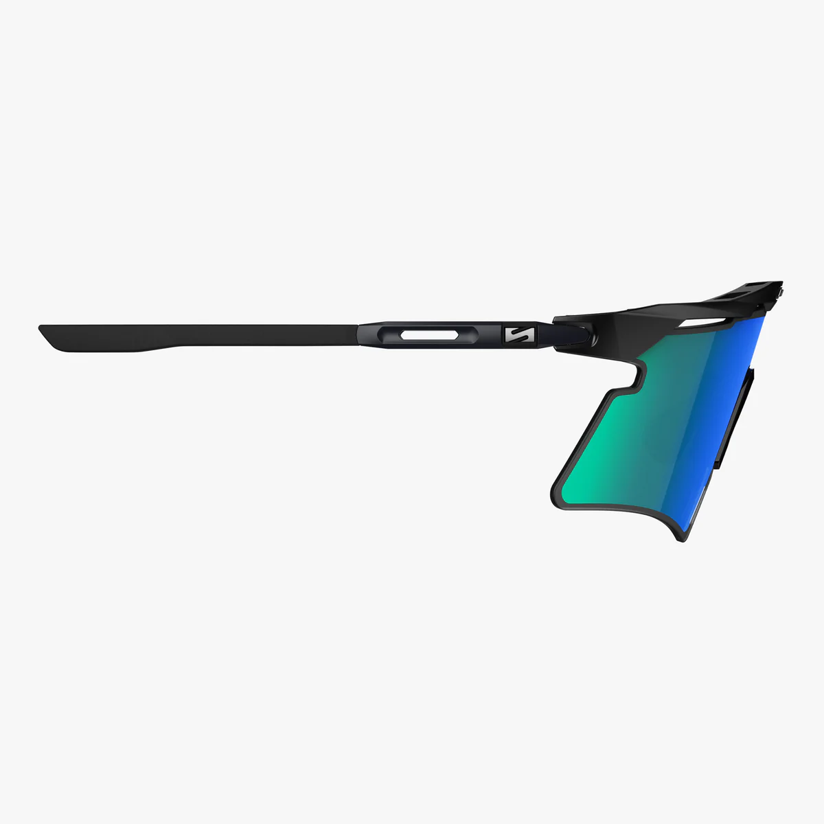 SCICON AEROSHADE 2.0 TITANIUM Glasögon Svart Matt Multimirror Lins Blå Grön + Rosa