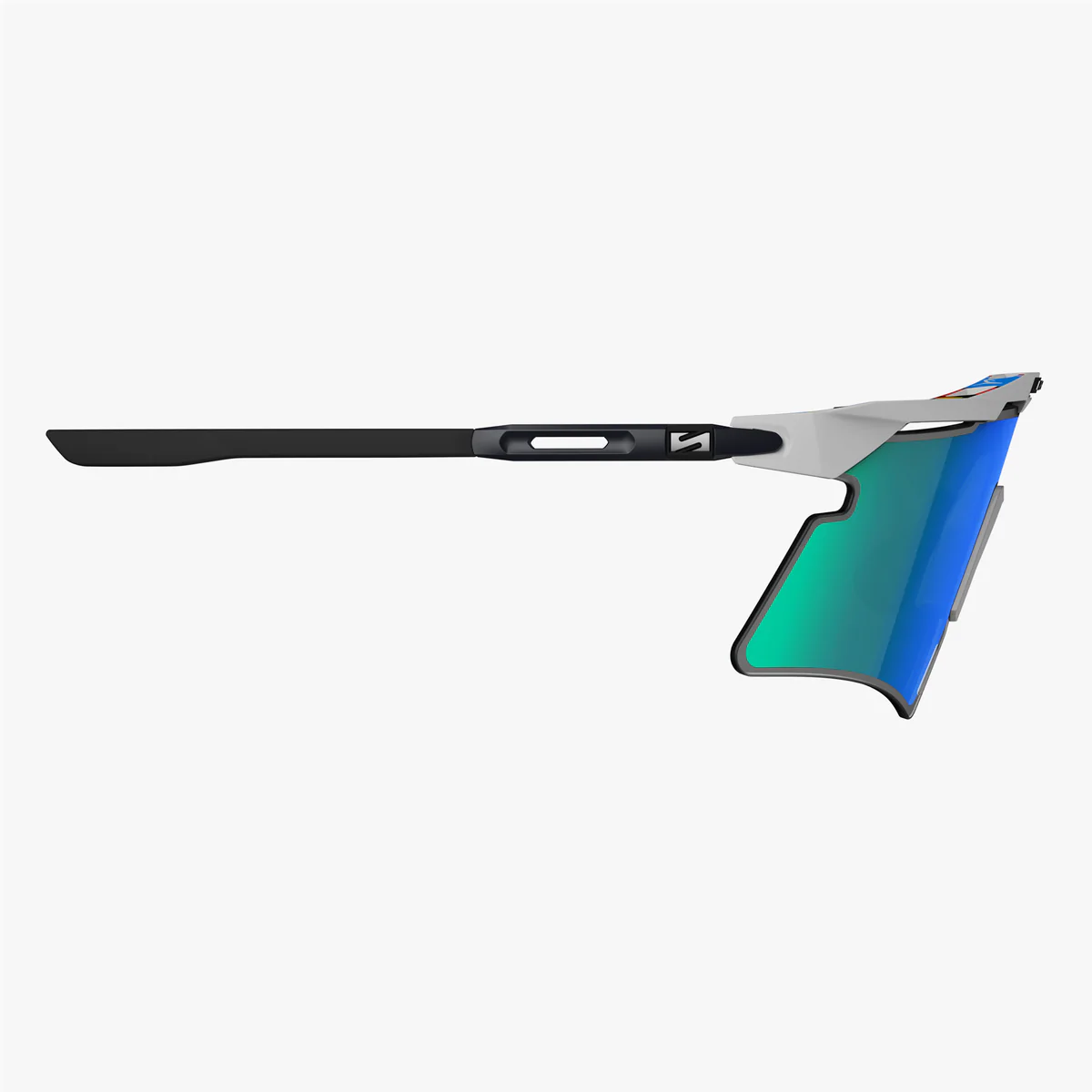 Lunettes SCICON AEROSHADE 2.0 TITANIUM WC EUROPEAN CHAMPION Verre Multimirror Blue Green + Pink