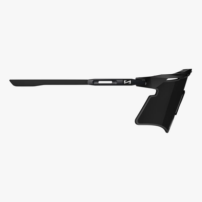 Lunettes SCICON AEROSHADE 2.0 TITANIUM Noir Matt Verre Smoke Black + Pink