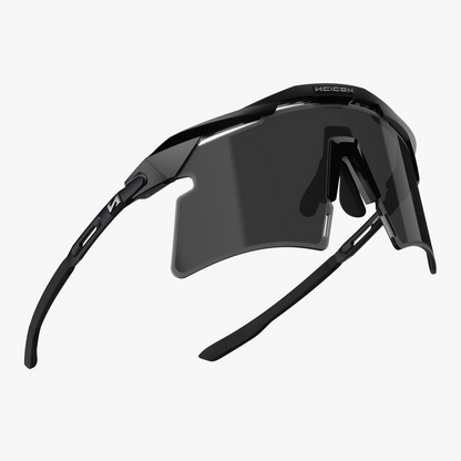 Lunettes SCICON AEROSHADE 2.0 TITANIUM Noir Matt Verre Smoke Black + Pink