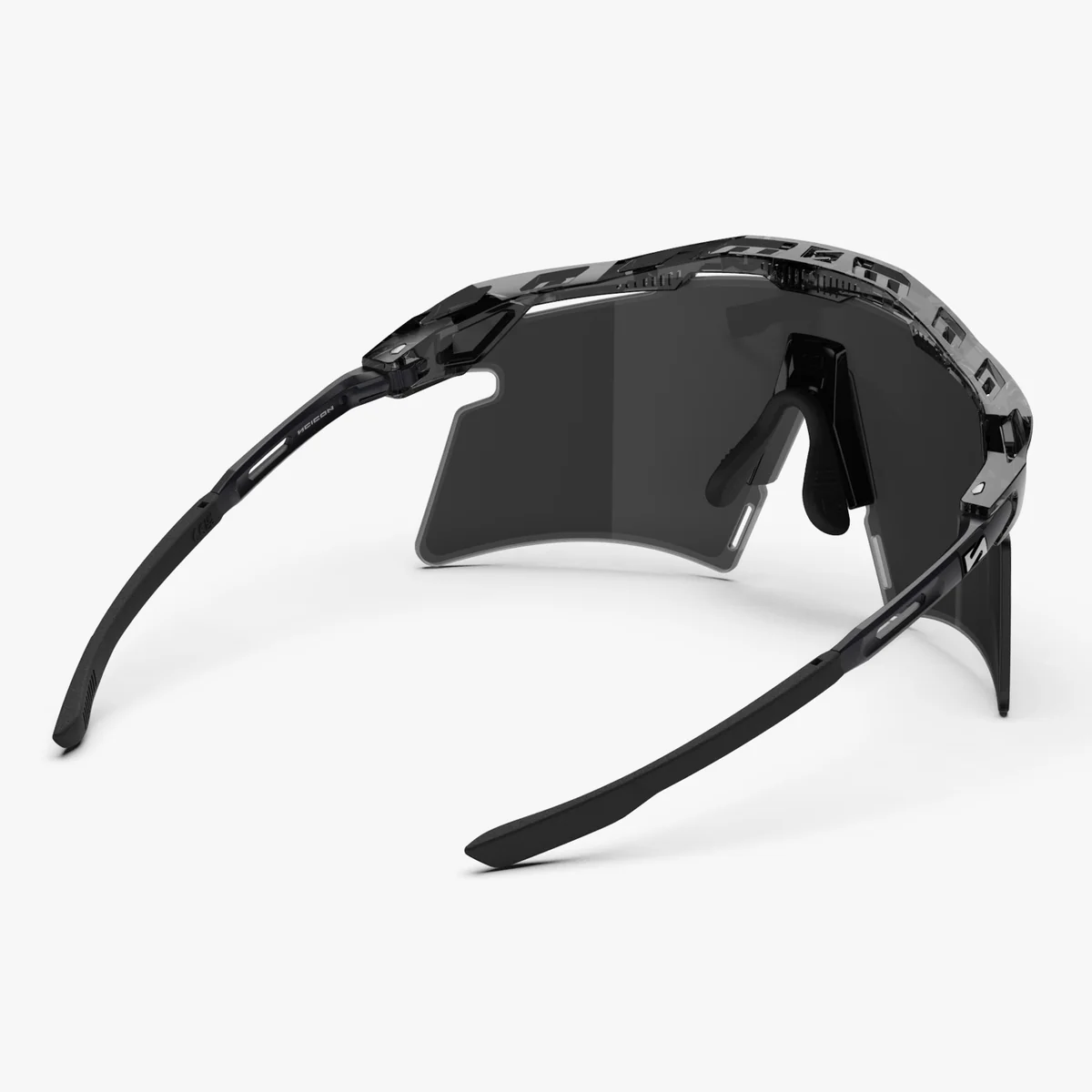 Brýle SCICON AEROSHADE 2.0 TITANIUM Black Crystal Gloss Lens Smoke Black + Pink
