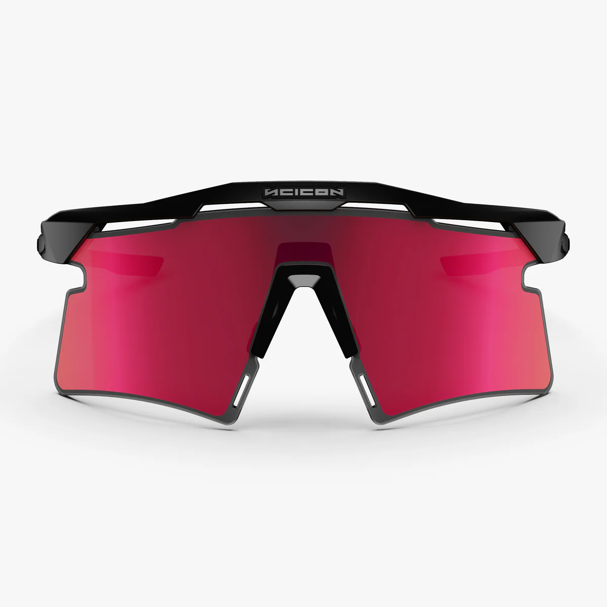 SCICON AEROSHADE 2.0 TITANIUM Black Matt Sunburts Multimirror Lens + růžové brýle