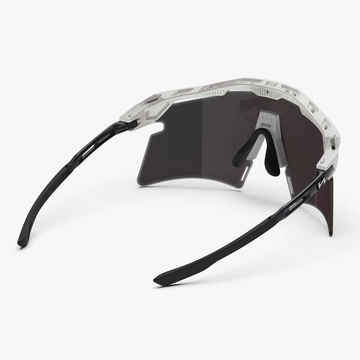 SCICON AEROSHADE 2.0 TITANIUM White Metal Multimirror Sunburts + Pink Glasses