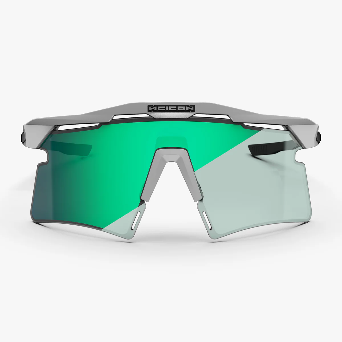SCICON AEROSHADE 2.0 TITANIUM Hvid metalbrille Blågrøn fotokromisk linse
