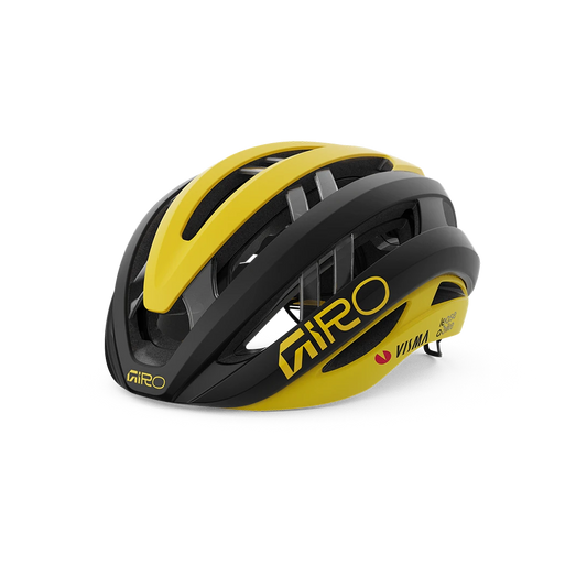 GIRO ARIES MIPS SPHERICAL VISMA LEASE A BIKE Road Hjälm Svart/Gul