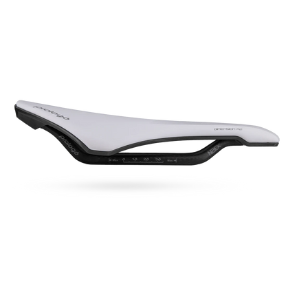 Selle PROLOGO DIMENSION R2 143mm Rails Nack Blanc
