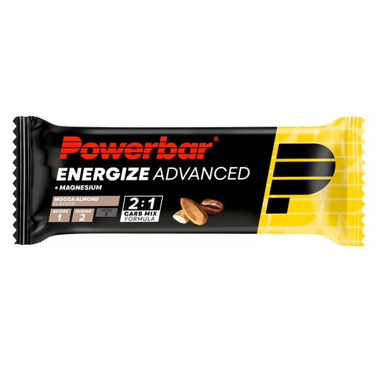 Barre Energétique POWERBAR ENERGIZE ADVANCED (55g) Amande Mocca