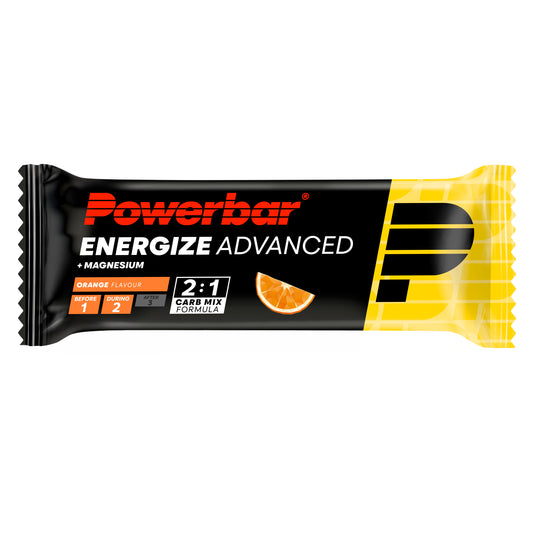 Barre Energétique POWERBAR ENERGIZE ADVANCED (55g) Orange