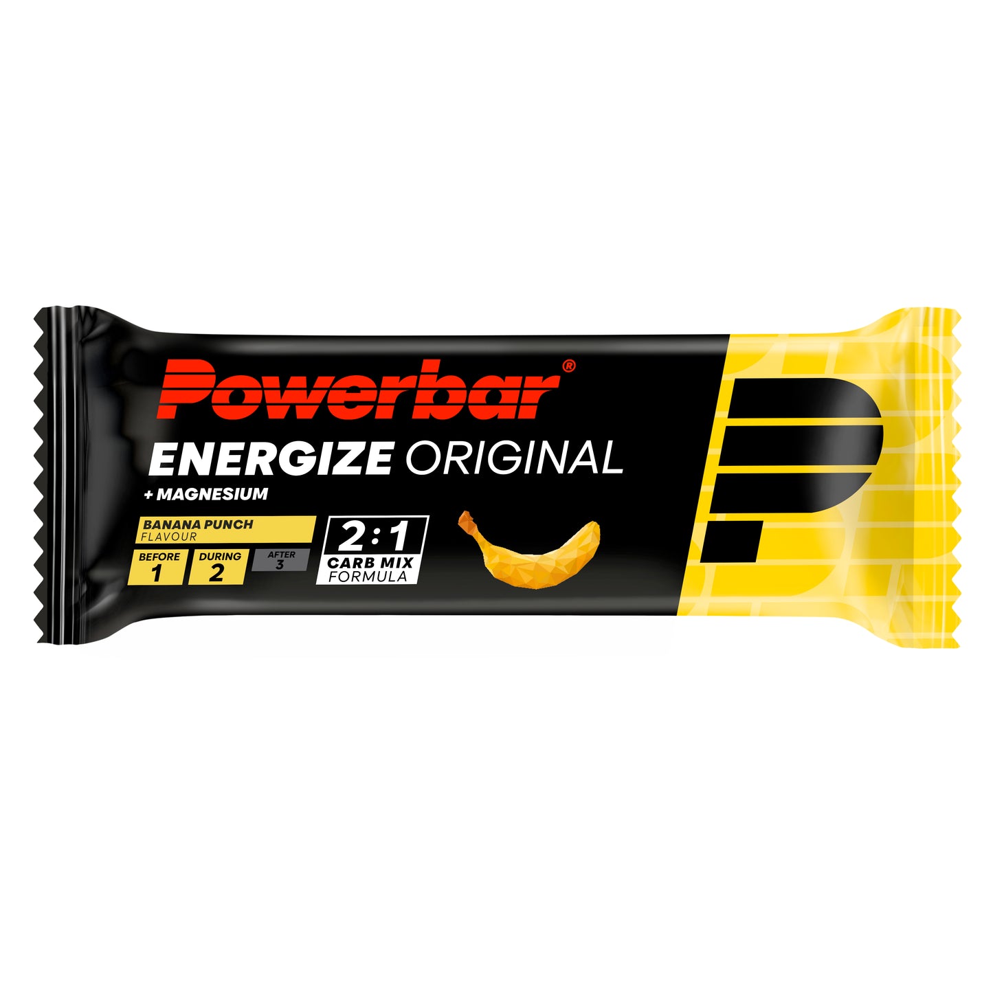 Barre Énergétique POWERBAR ENERGIZE ORIGINAL (55gr) Banane