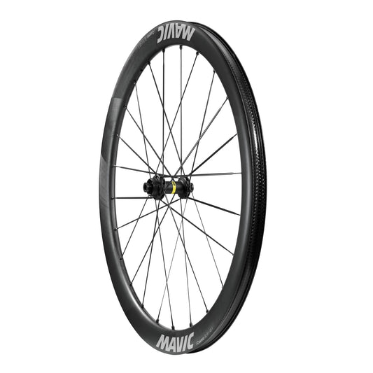 Přední kolo MAVIC COSMIC SLR 45 DISC 23 mm připravené na bezdušové pneumatiky (Center Lock)