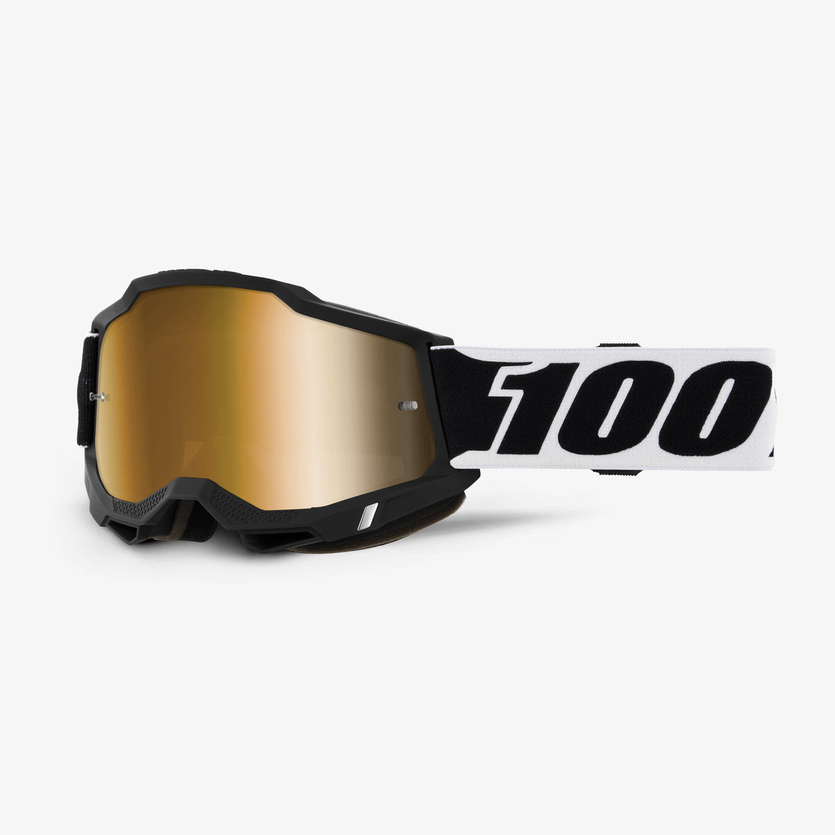 Masque 100% ACCURI 2 Noir Écran Gold Mirror