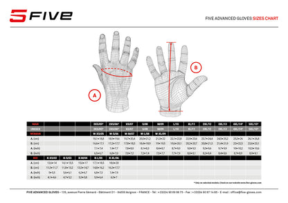 Gants FIVE RC3 Blanc