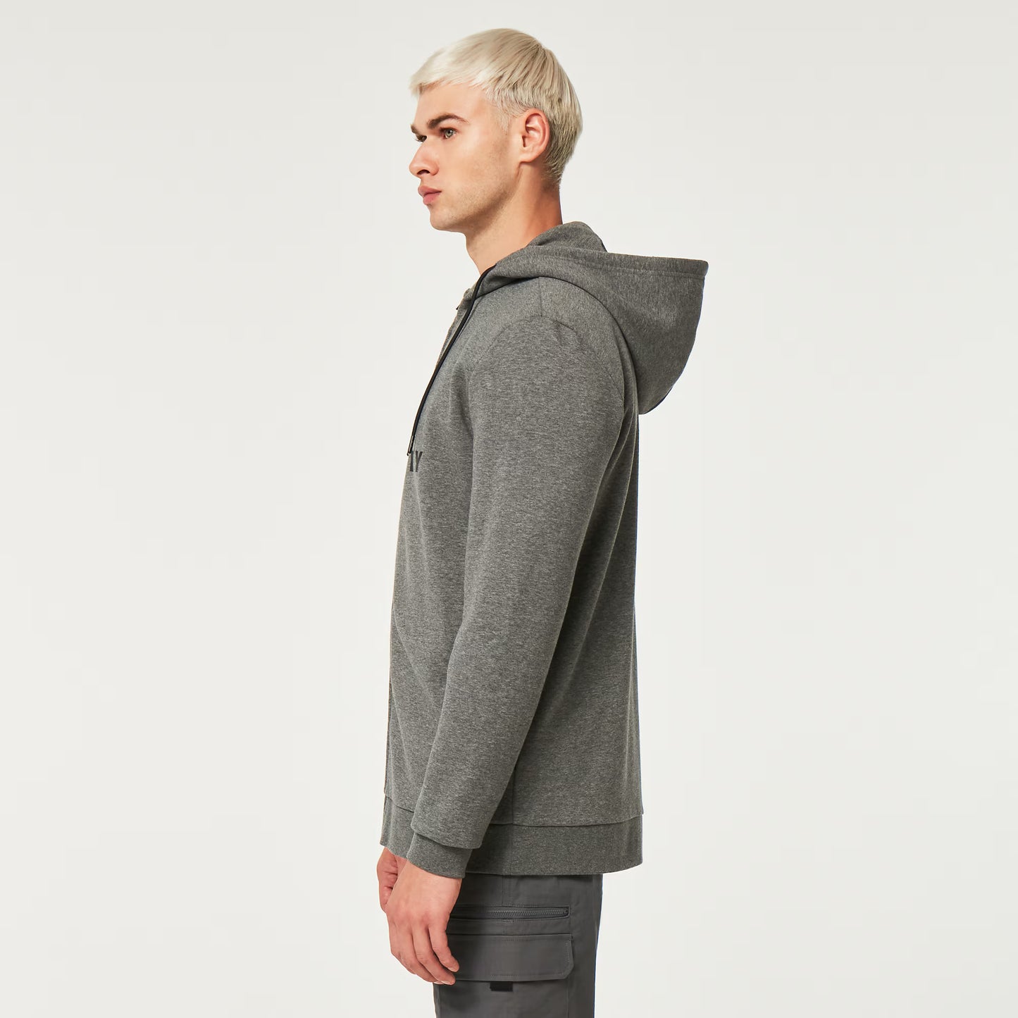 Hættetrøje OAKLEY BARK FZ HOODIE 2.0 New Athletic Grey
