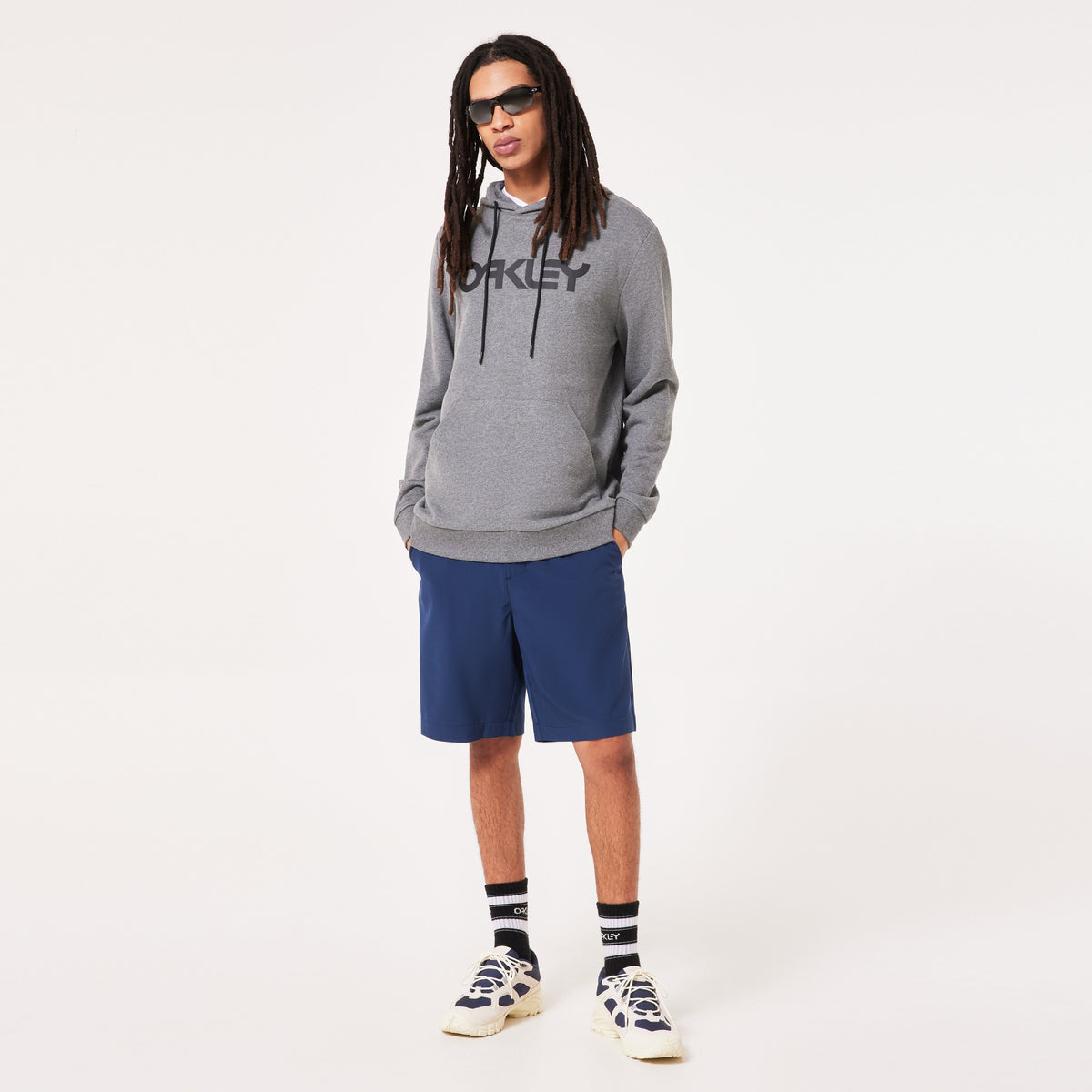 Sweat à Capuche OAKLEY B1B PO 2.0 Gris/Noir