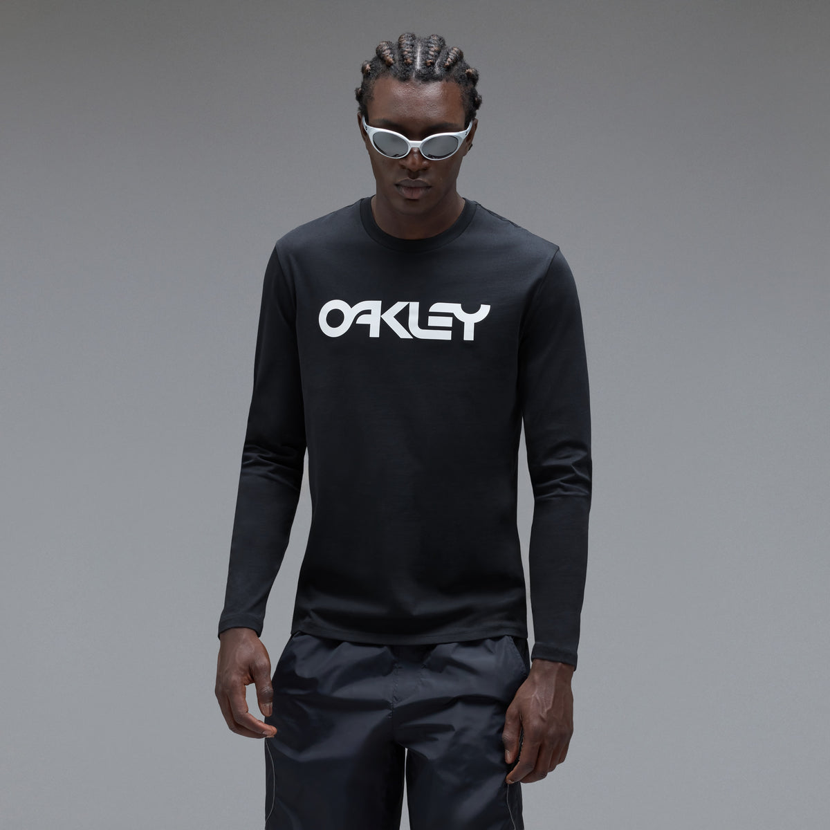 T-Shirt OAKLEY MARK II 2.0 Manches Longues Noir/Blanc