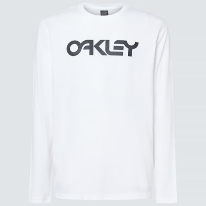 T-Shirt OAKLEY MARK II 2.0 Manches Longues Blanc/Noir