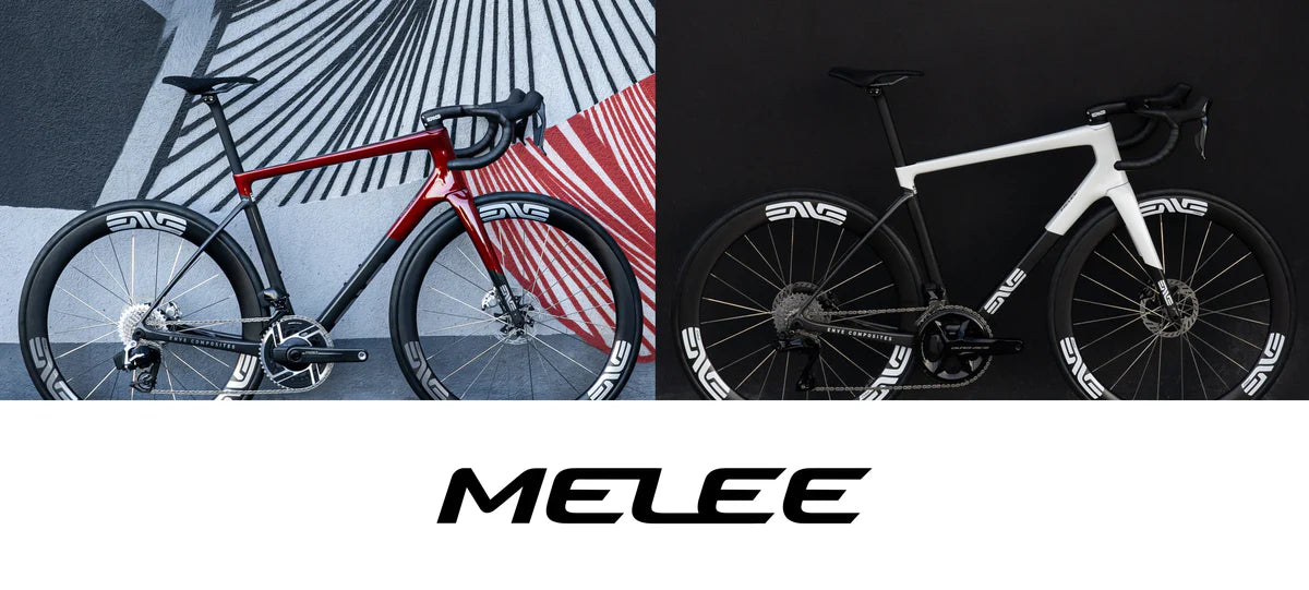 ENVE MELEE Zestaw z błyszczącą czarną ramą