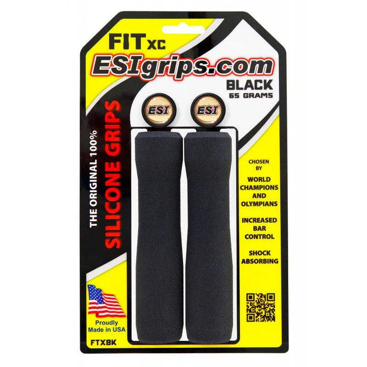 Uchwyty ESI FIT XC (EXTRA CHUNKY/CHUNKY COMBO) 130 mm, czarne