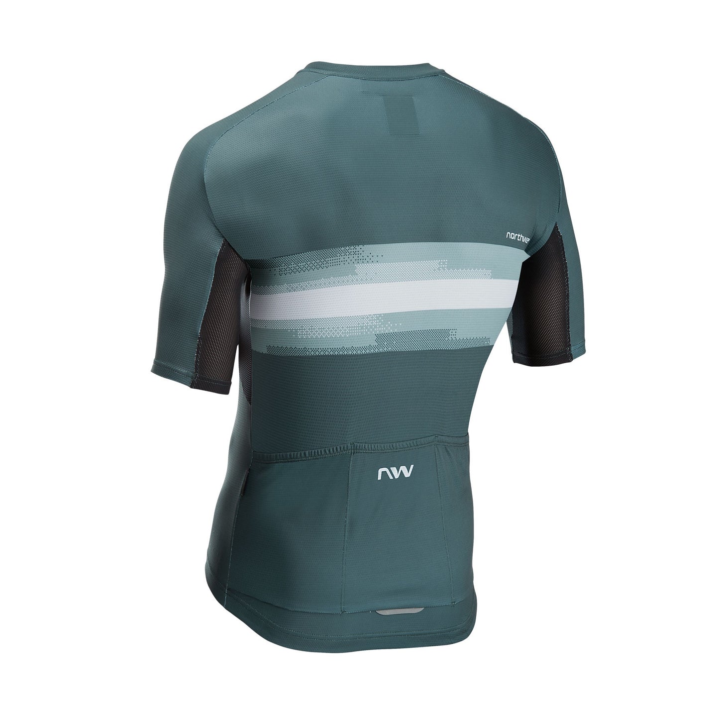 Maillot NORTHWAVE FORCE EVO Manches Courtes Vert Sauge/Gris