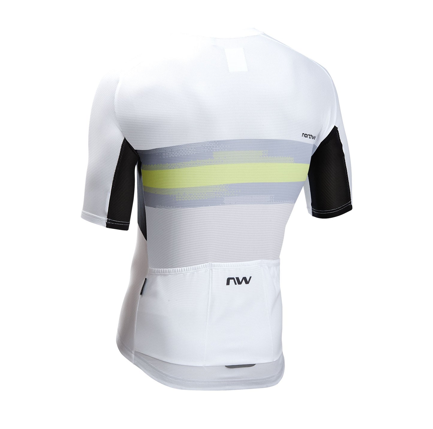 Maillot NORTHWAVE FORCE EVO Manches Courtes Blanc/Vert