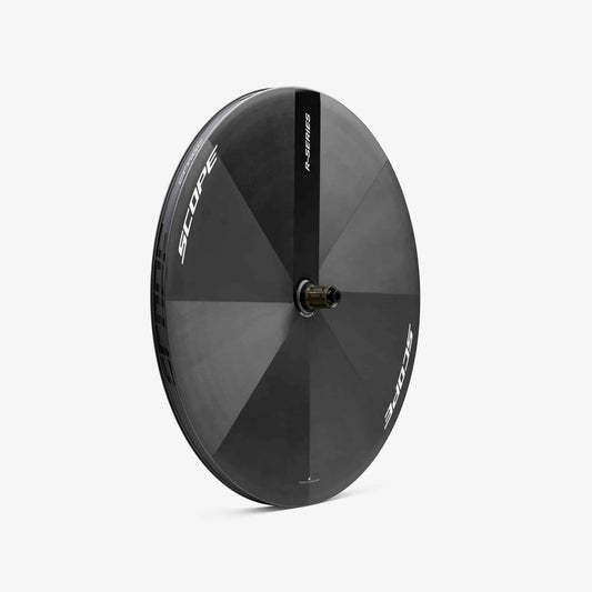 Roue Arrière Lenticulaire SCOPE Race Tubeless Ready (Centerlock) Blanc