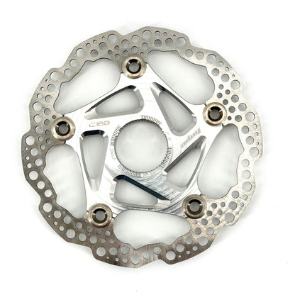 Disque Flottant HOPE Centerlock Argent