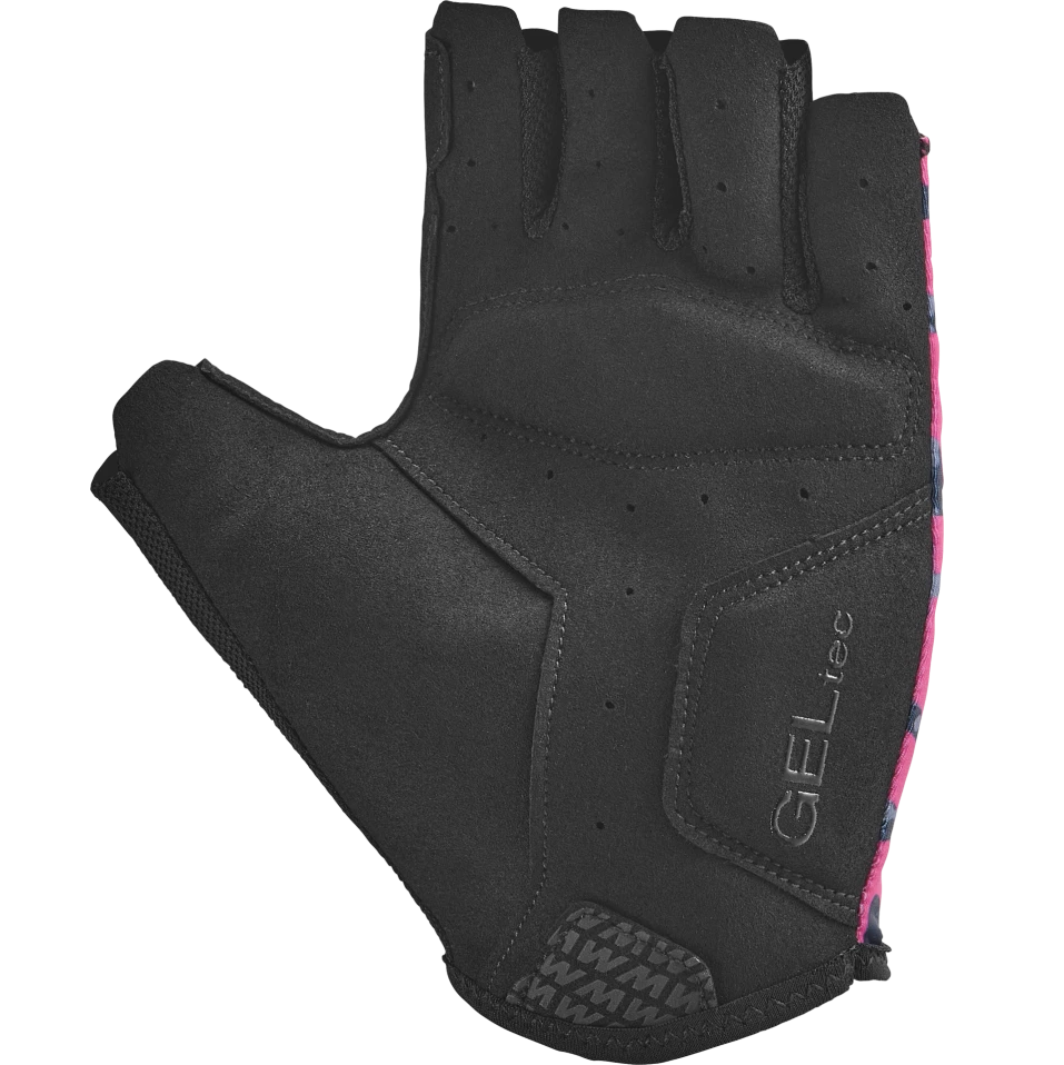 Krátké rukavice MAVIC ESSENTIAL PADDED GRAPHIC Grey/Pink