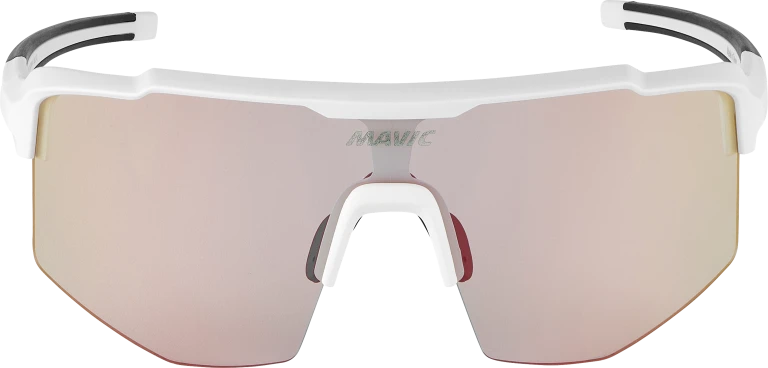 MAVIC MVS SHIELD Skyddsglasögon Vit Röd Fotokromisk lins