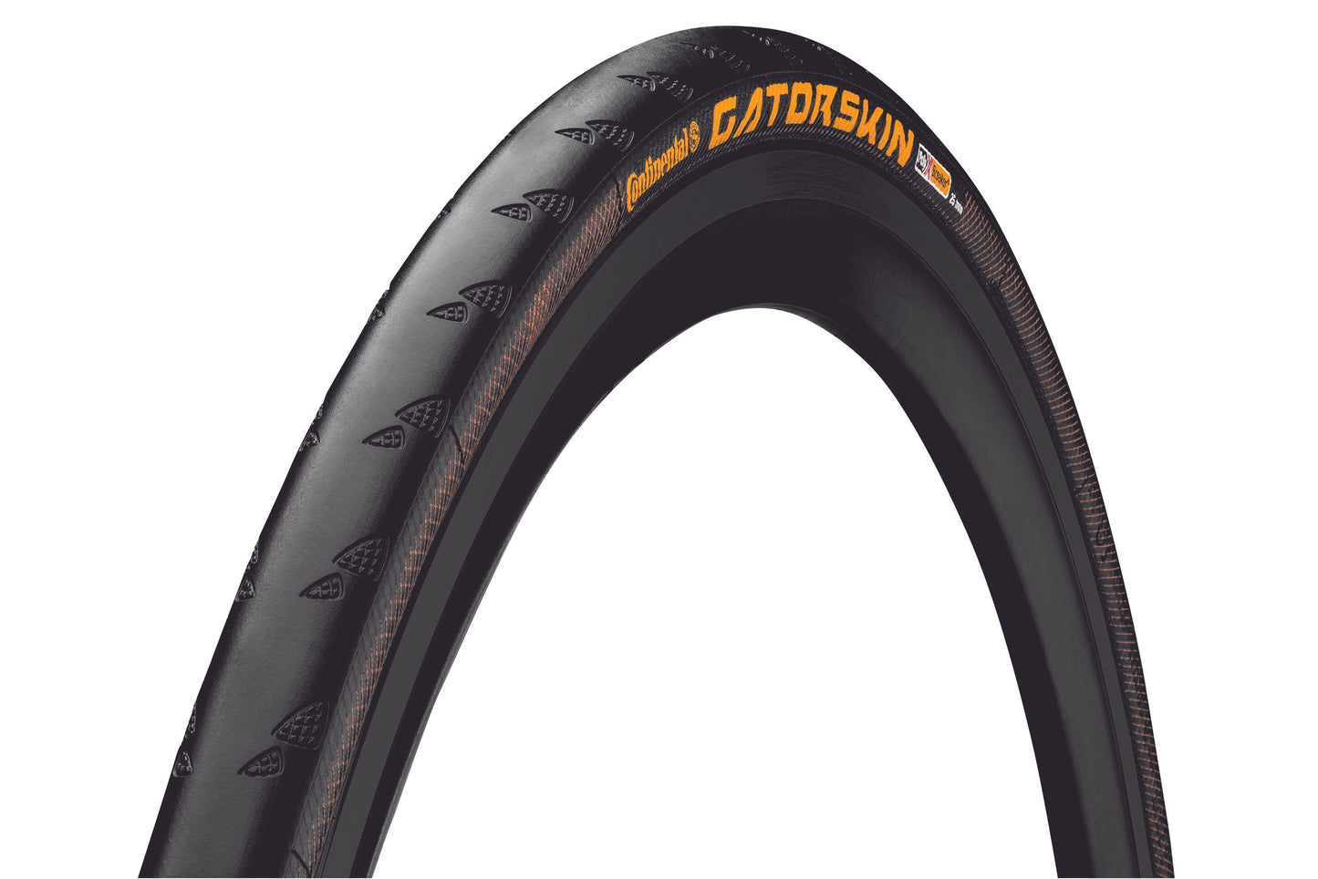 Pneu CONTINENTAL GATORSKIN 700x23c TubeType Souple Noir