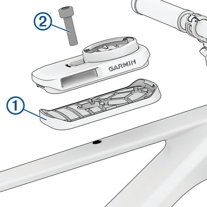 Support Tube Supérieur pour GARMIN EDGE MTB