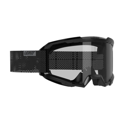 Masque LEATT VIZION 2.0 MTB Noir Écran Transparent
