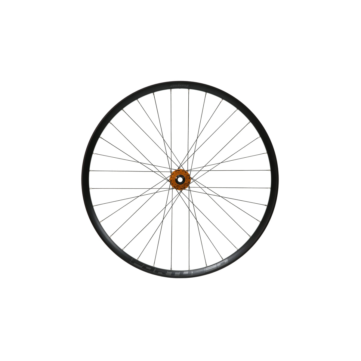 Roue avant HOPE Fortus 30 W 27.5 pouces, moyeu Pro 5 Orange