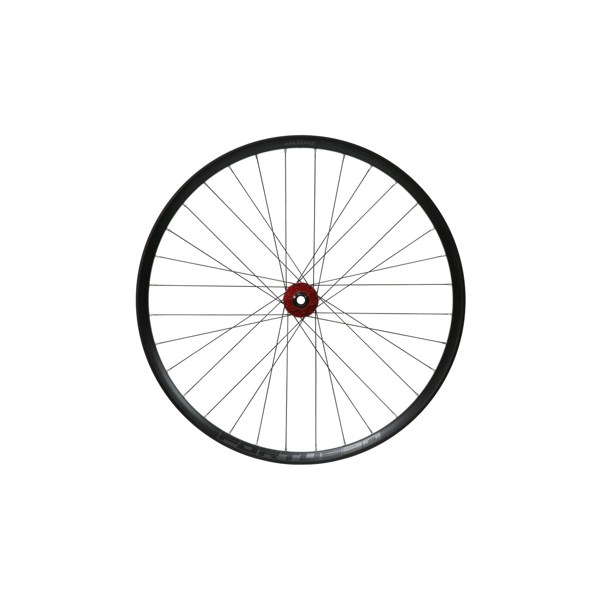 Roue avant HOPE Fortus 30 W 27.5 pouces, moyeu Pro 5 Rouge