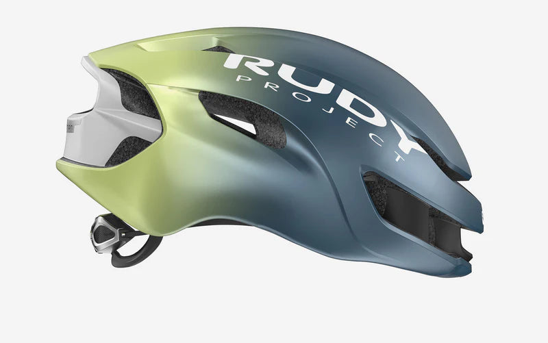 Kask szosowy RUDY PROJECT NYTRON niebieski/zielony matowy