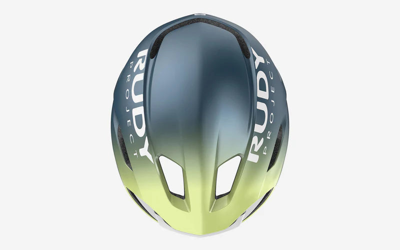 Kask szosowy RUDY PROJECT NYTRON niebieski/zielony matowy