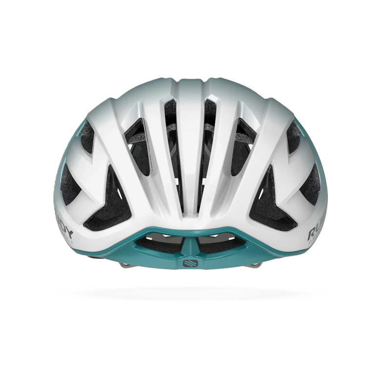 Kask szosowy RUDY PROJECT EGOS szmaragdowo-biały