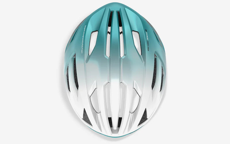 Kask szosowy RUDY PROJECT EGOS szmaragdowo-biały