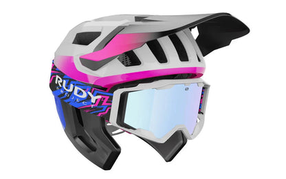 Casque VTT RUDY PROJECT TERRAFORM PRO Blanc/Rose