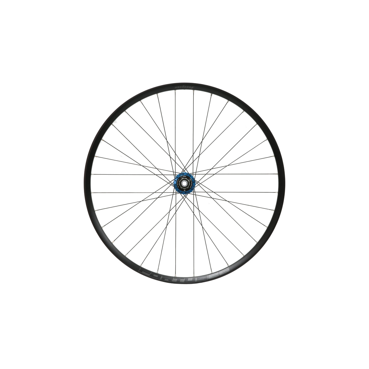 Roue arrière HOPE Fortus 26 W 26 pouces, moyeu Pro 5 Bleu