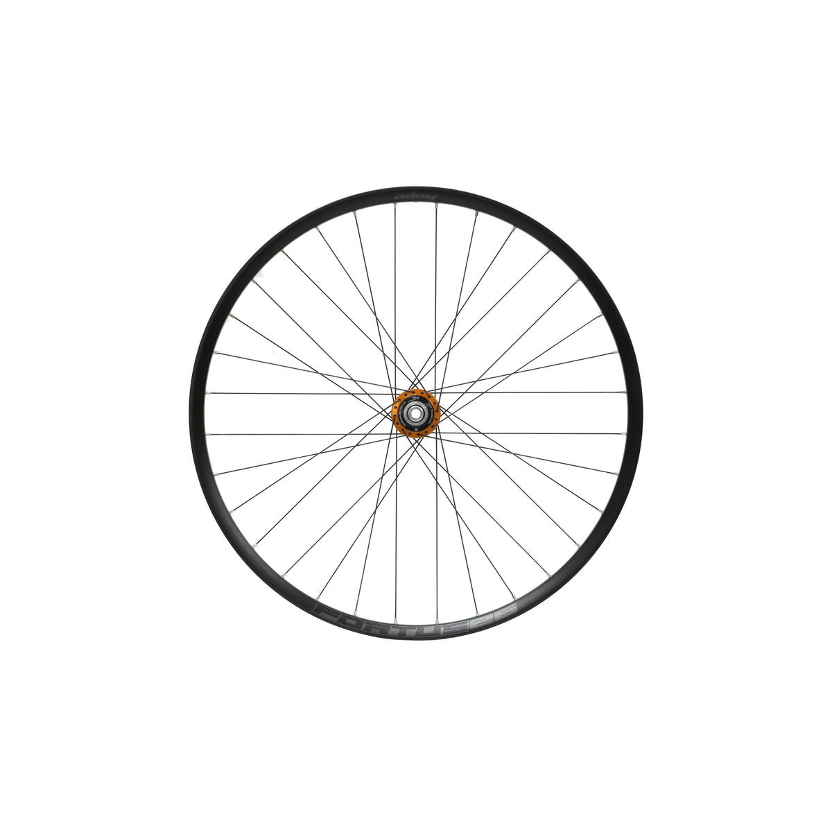 Roue arrière HOPE Fortus 26 W 27.5 pouces, moyeu Pro 5 Orange